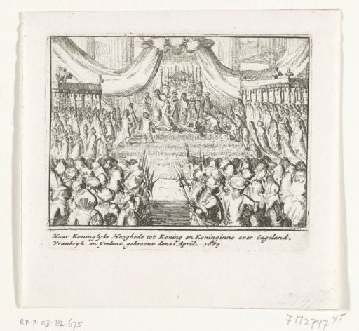 Coronation of William III and Mary, 1689