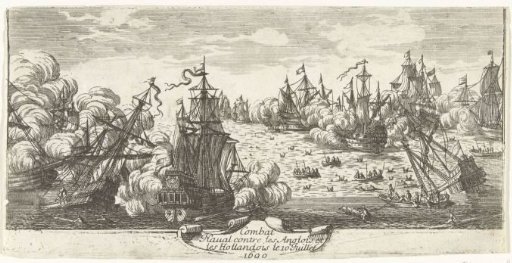Naval Battle at Beachy Head, 1690