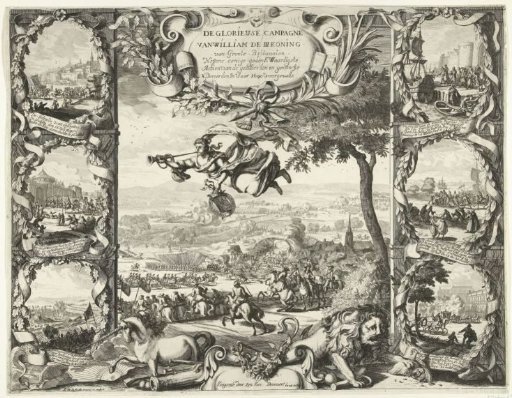 Victories of King William III in Ireland (Upper Half), 1690