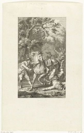 Death of Hans Willem, Baron van Aylva, 1691