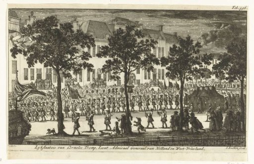 Funeral of Cornelis Tromp, 1691