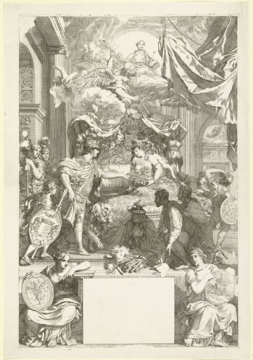 Allegory on the Restoration of the True Religion in England with the Arrival of the Prince of Orange, 1688