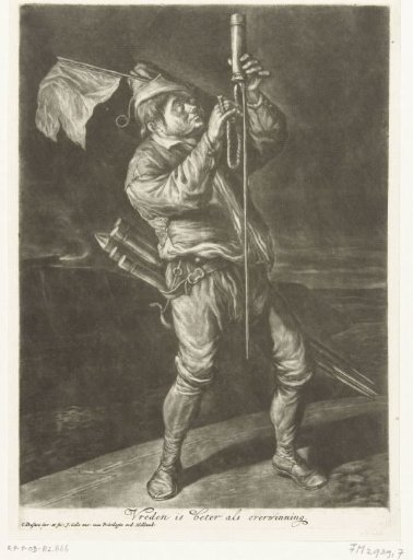 The Man with a Firework Rocket
