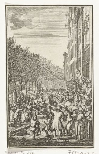 Plundering of the House of Mayor Boreel During the Insurrection of the Spreeuwers, 1696