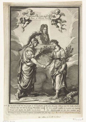 Allegory on the Approaching Peace of Rijswijk, 1696