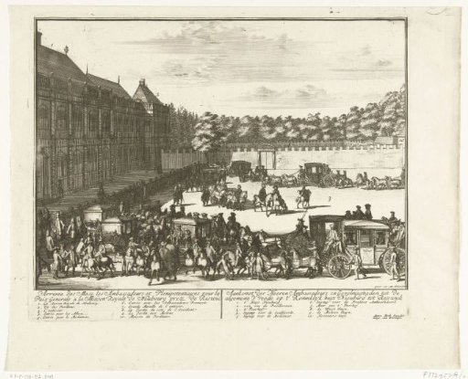Arrival of the Ambassadors at Rijswijk, 1697