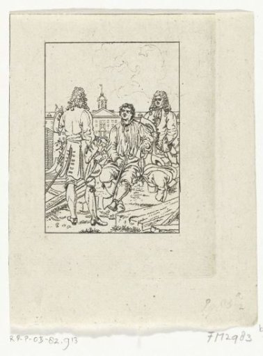 Tsar Peter the Great working at the shipyard in Amsterdam, 1697