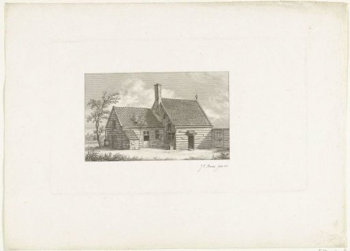 Tsar Peter's cottage in Zaandam, 1697