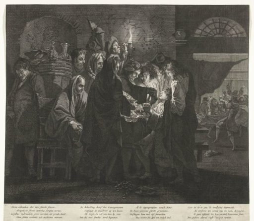 Inauguration of a new Bentvueghel, ca. 1700