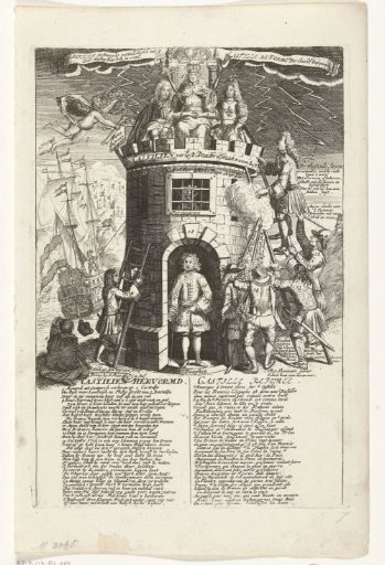 The parties fight for Castile, 1706