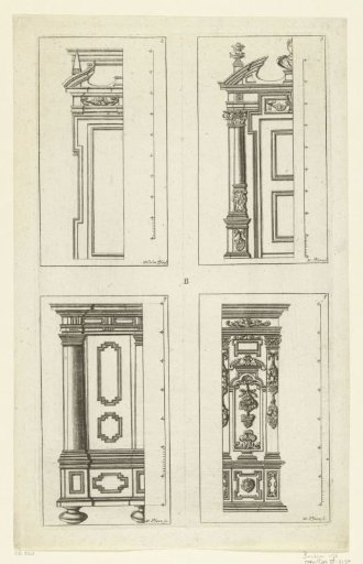 Designs for door portals and cupboards