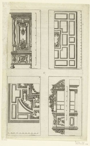 Designs for cupboards and ceilings