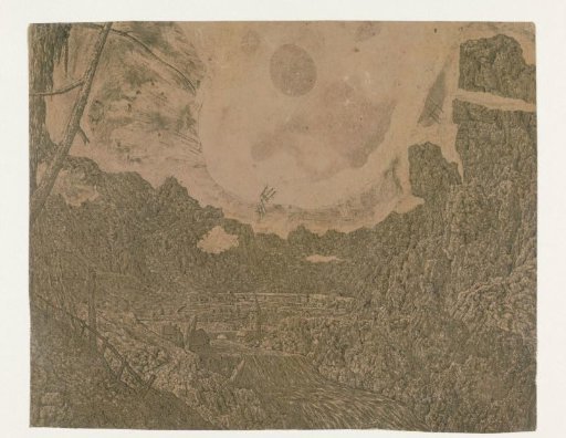 Landscape with a Waterfall, Second Version