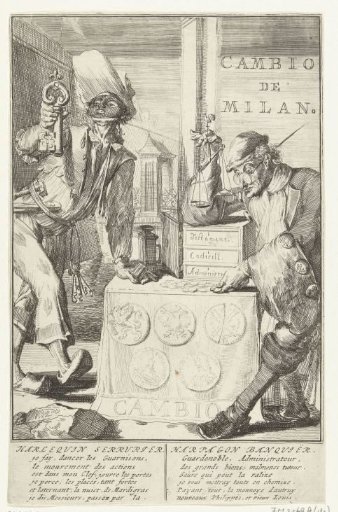 Exchange Office of Louis XIV, 1706