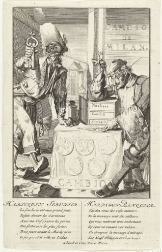 Exchange Office of Louis XIV, 1706