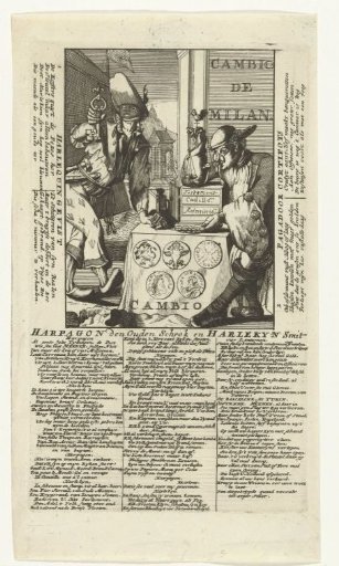 Exchange Office of Louis XIV, 1706