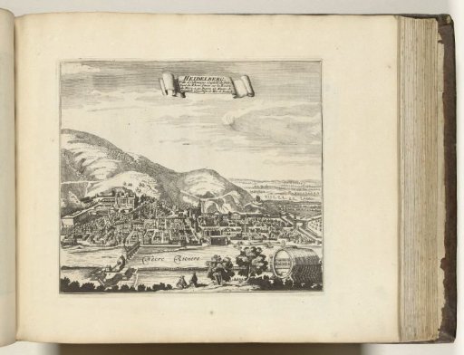 View of Heidelberg, ca. 1693-1696