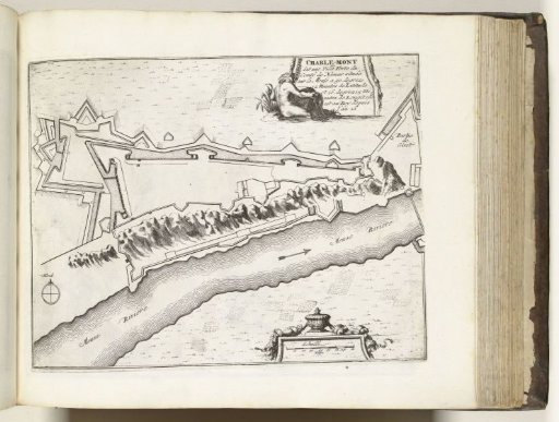 Plan of Charlemont, ca. 1693-1696