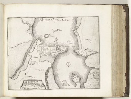 Plan of Port-Louis, ca. 1693-1696