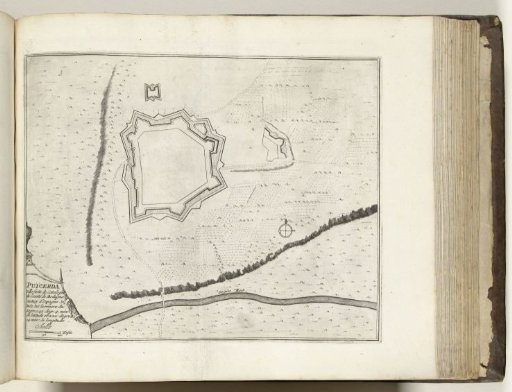 Plan of Puigcerdá, ca. 1693-1696