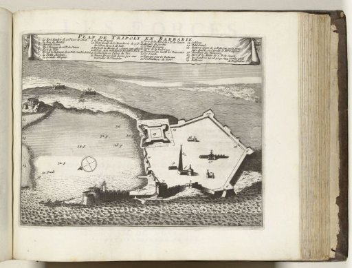 Plan of Tripoli, ca. 1693-1696