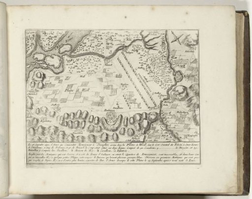 The French army at the Plaine de Weill, 1690
