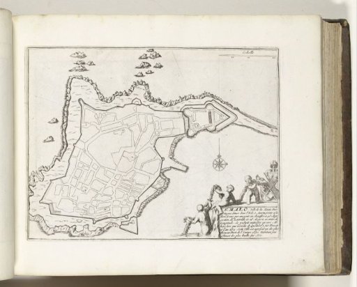 Plan of Saint-Malo, ca. 1693-1695