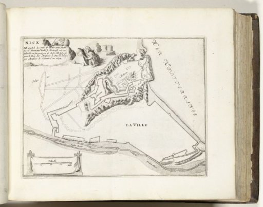 Plan of Nice, ca. 1693-1695