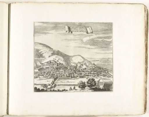 View of Heidelberg, ca. 1702