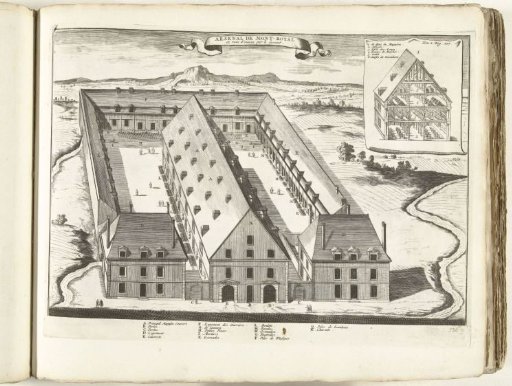 Armory of Fort Mont Royal, ca. 1702
