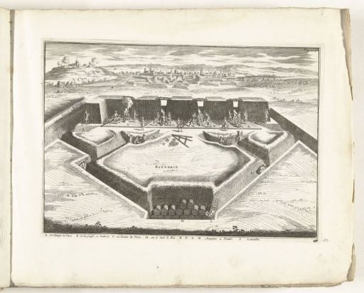 Bombardment of a city, c. 1702