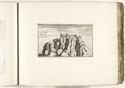 View of the Château de Miolans, ca. 1702