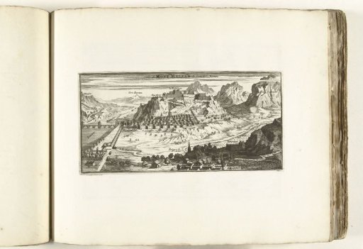 View of the fortress of Montmélian, ca. 1702