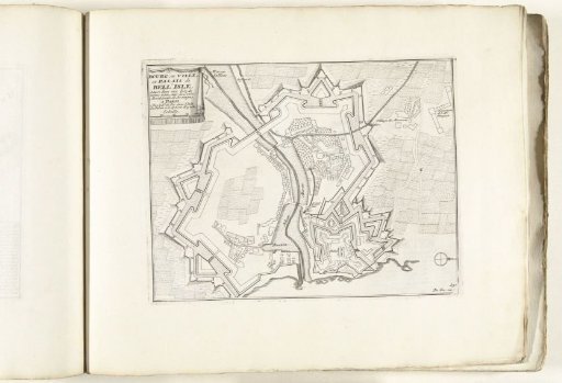Plan of Belle Île, ca. 1702