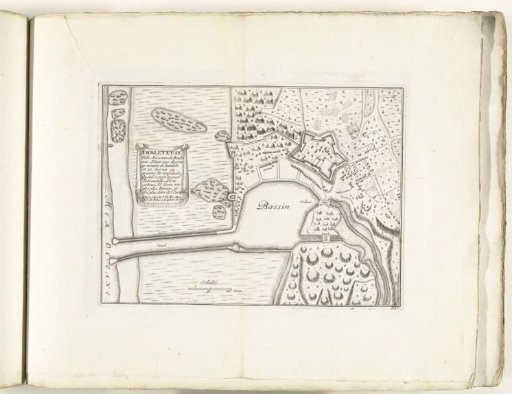 Plan of Ambleteuse, ca. 1702