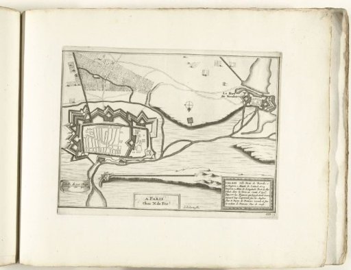 Plan of Calais, ca. 1702
