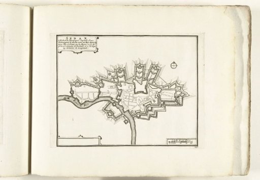 Plan of Sedan, ca. 1702