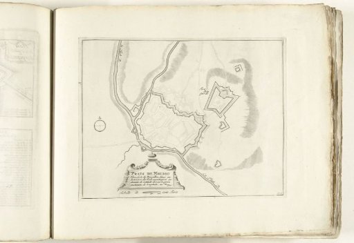 Plan of Prats-de-Mollo-la-Preste, ca. 1702