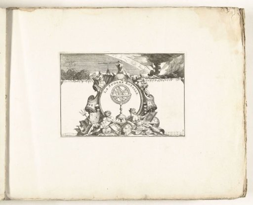 Allegorical astronomical representation, ca. 1702