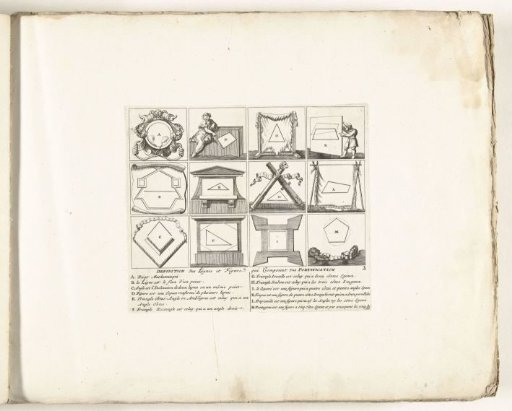 First plate with figures in fortification, ca. 1702