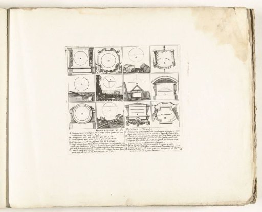 Third plate with figures in fortification, ca. 1702