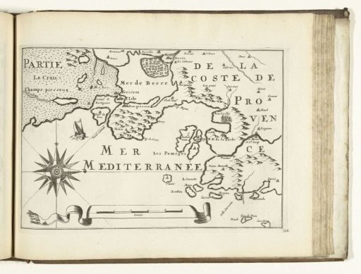 Map of the southern coast of France near Marseille, 1726