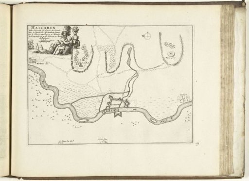 Map of Heilbronn, 1726