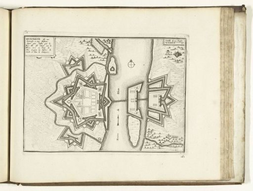 Map of Huningue, 1726