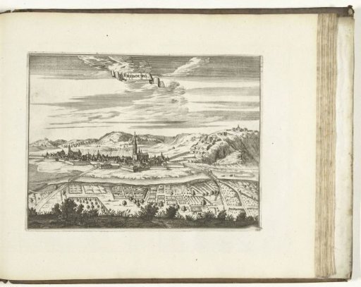 View of Fribourg, 1726