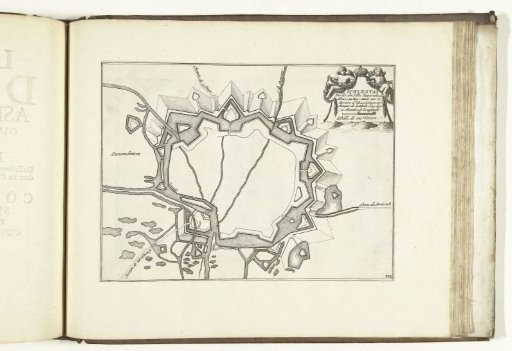 Map of Schlettstadt, 1726