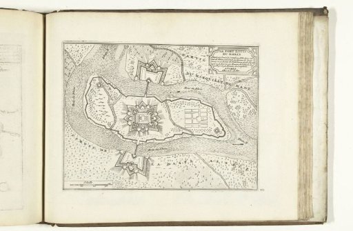 Plan of Fort Louis, 1726