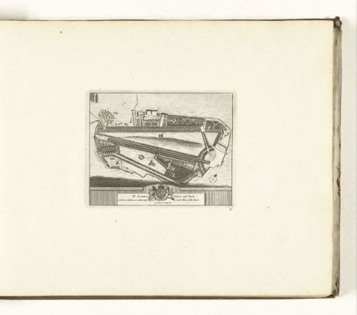 Plan of St. James's Park and Palace, 1726