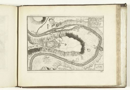 Plan of the Fort Mont Royal, 1726
