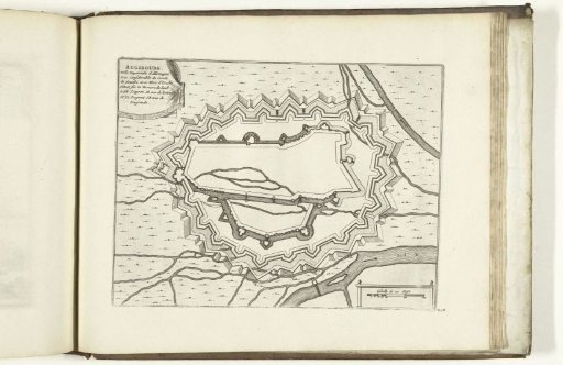Map of Augsburg, 1726